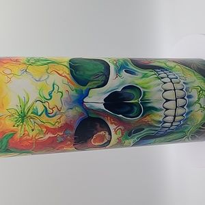 🥤2 for $40🥤Smoking Skull 20oz skinny Tumbler Handcrafted
